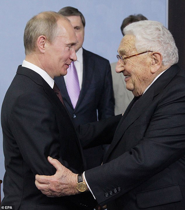 In late 2022, Kissinger said in a piece for The Spectator that Ukraine should pursue a peace deal with Russia in the wake of Putin's invasion.