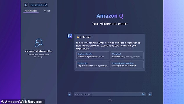 'Your AI-powered expert': Skills include summarizing meetings, explaining programming code and locating information from hundreds of business documents
