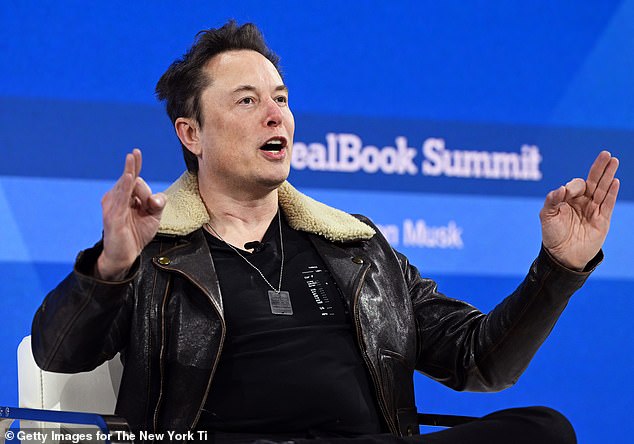 Elon Musk told advertisers last night at the DealBook summit to 'go fuck themselves'