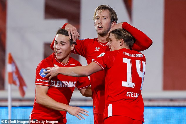 Twente is currently fourth in the Dutch Eredivisie, 12 points behind leader PSV