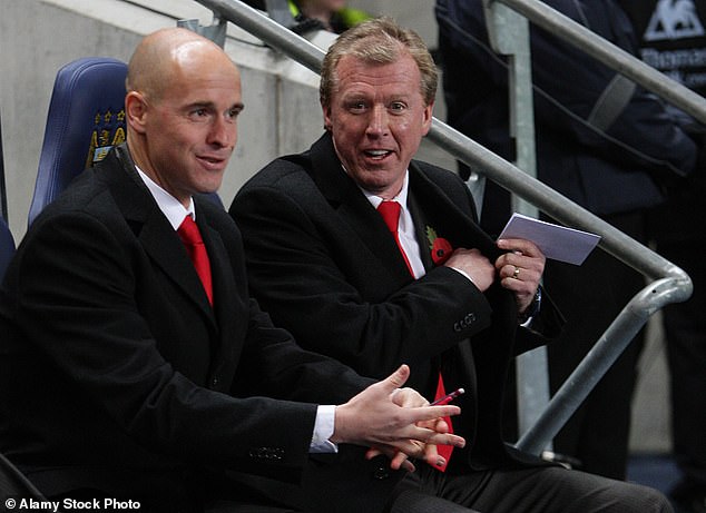 Ten Hag then worked in Steve McClaren's technical staff at the club in the east of the country