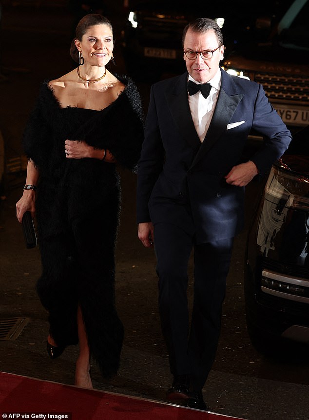 The Swedish royals brought glamor to South Kensington as they arrived at this year's event