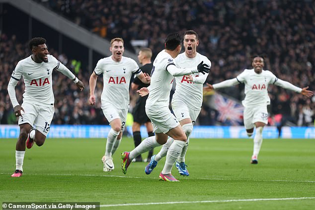 Many fans felt that Tottenham still dominated the match against Aston Villa, despite losing 2-1
