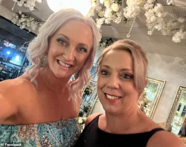 Cath Groom (pictured right with sister Bec McQuilty), 51, died this weekend after waiting for an ambulance that never arrived