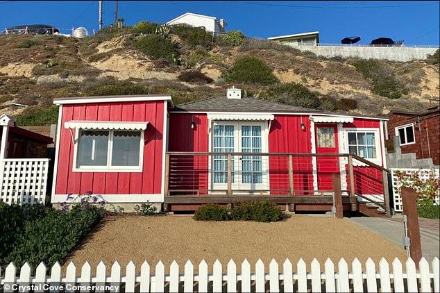 The 46 candy-colored houses at Crystal Cove State Park in California attract tens of thousands of visitors each year