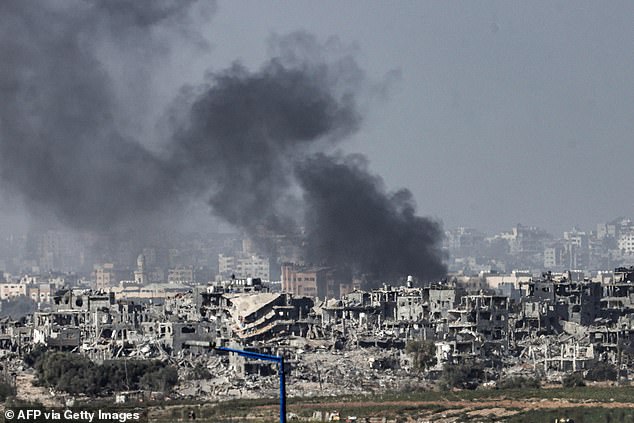 Fighting continued in Gaza today as the Palestinian death toll neared 11,000