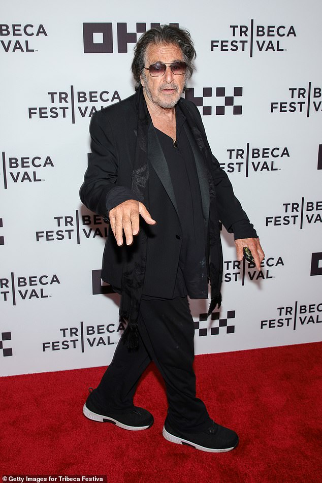 Pay!  Al Pacino, 83, will pay at least $30,000 a month in child support to his girlfriend Noor Alfallah, 29, TMZ reported Thursday;  seen in June 2022 in NYC