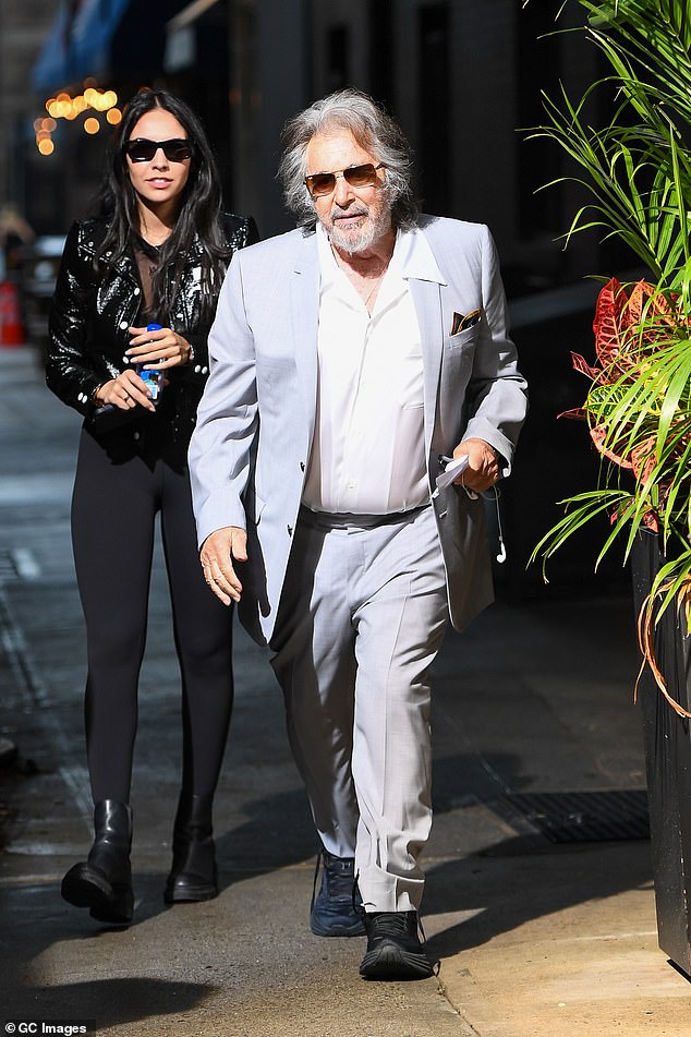 Al Pacino's girlfriend Noor Alfallah said she's not the 'marriage type' when asked if she was planning to tie the knot with the Godfather star