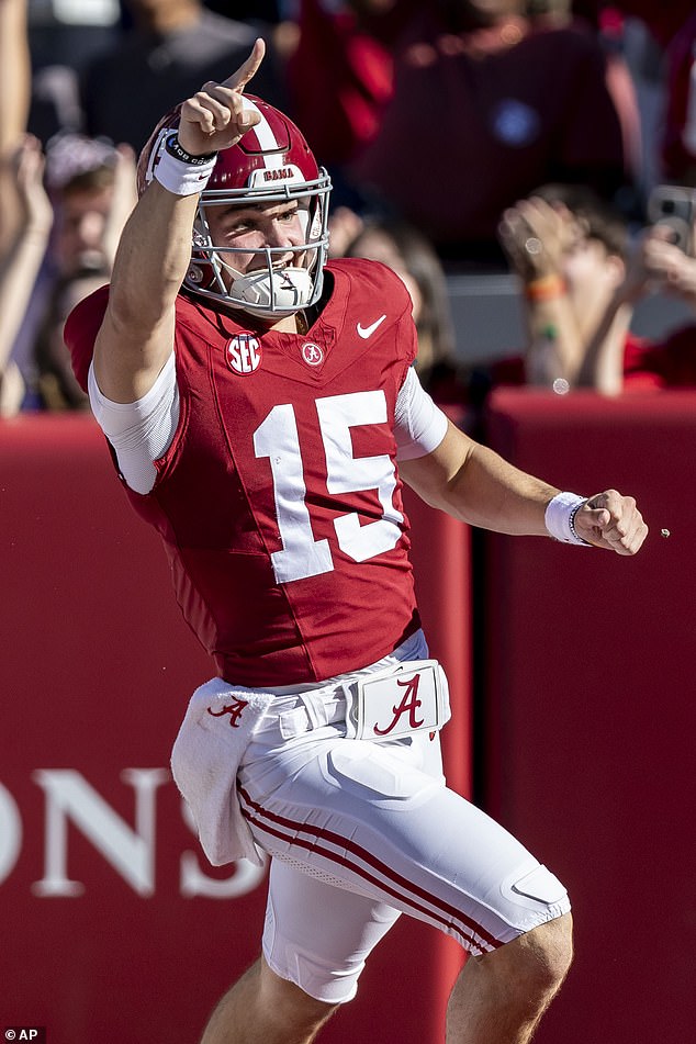 Simpson's 79-yard touchdown against Chattanooga was therefore overturned as a fumble