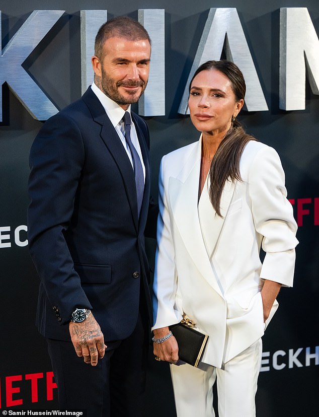 David and Victoria Beckham have previously been photographed shopping at the London store and have a long history associated with the iconic brand;  David's signature glasses and Victoria's fashion label are sold there