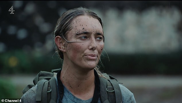 Gruelling: It comes after Amber recently appeared on the latest series of Celebrity SAS: Who Dares Wins and compared it to the return of 'war'