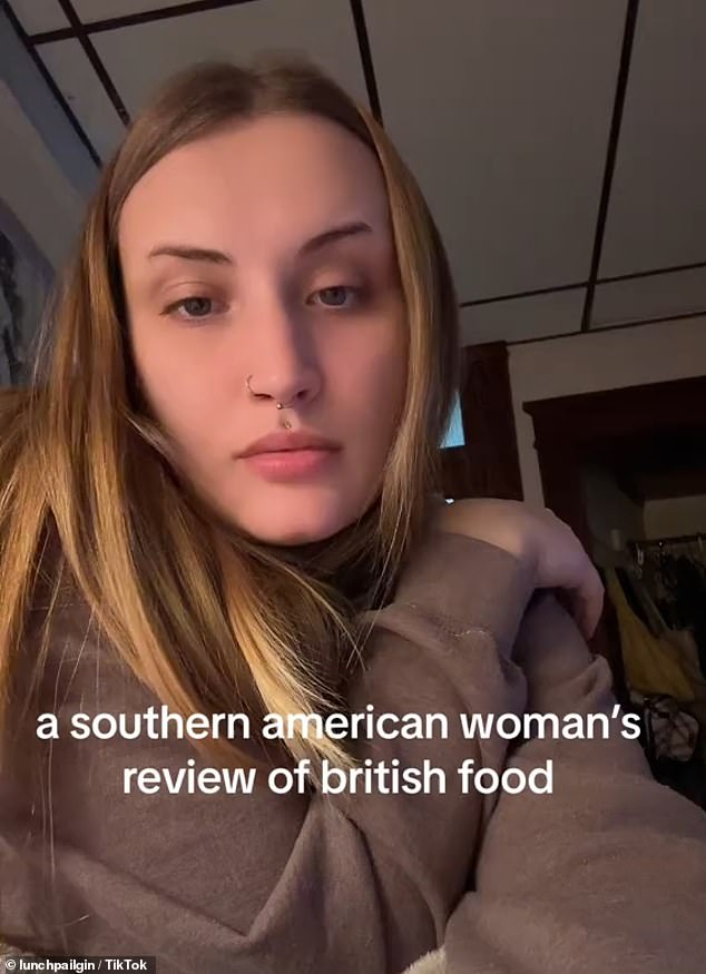 Charlie, 24, from New Jersey, went viral on TikTok after insisting British food is 'completely terrible'