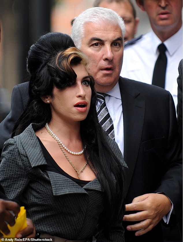 Amy, pictured in 2009, died in 2011 at the age of 27 from alcohol poisoning