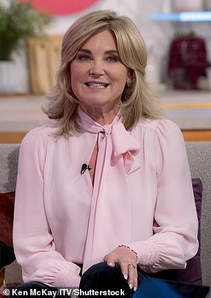 Reunited: Anthea Turner, 63, has revealed she is 'accidentally' talking to sister Wendy, 56, again