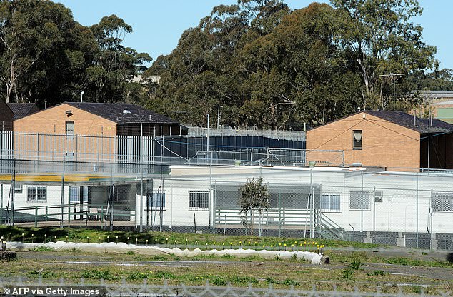 Villawood Detention Center in Sydney's west (above)