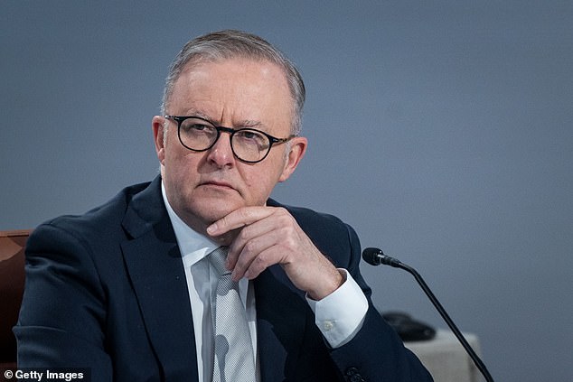 Anthony Albanese has come under fire after details of an incident involving Navy divers and a Chinese warship will not be released until after the APEC summit