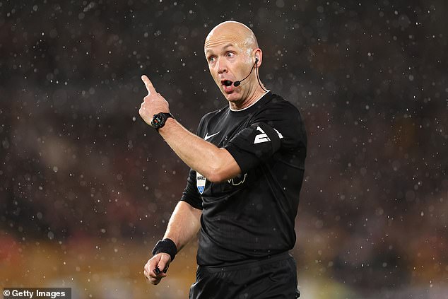 Anthony Taylor has been relegated to the Championship as referee for Preston against Coventry City