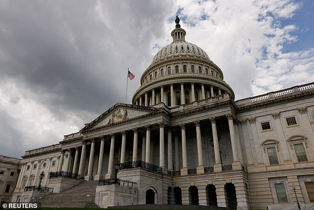 U.S. Capitol Police arrested a man with an AR-15 pistol outside the Capitol complex Tuesday afternoon