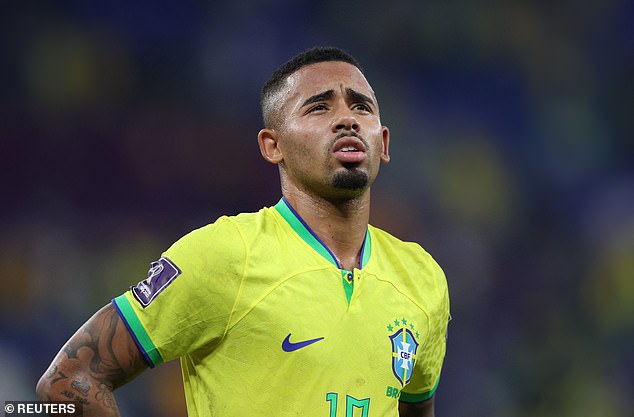 Arsenal fear Gabriel Jesus could play in crunch World Cup