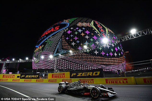 Basic tickets for the event sell for almost $1,500 per person – and don't offer a view of the actual track (photo, Daniel Ricciardo during free practice)