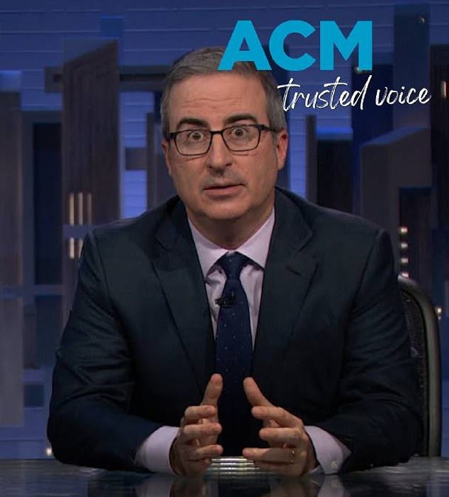 Comedian John Oliver, host of Last Week Tonight, asked his audience to 'spare a thought for Australia's Kmart' following the release of controversial 'Merry Ham-mas' bags last week