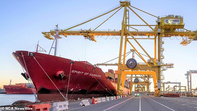 Operator DP World decided to close its ports in Sydney, Melbourne, Brisbane and Fremantle