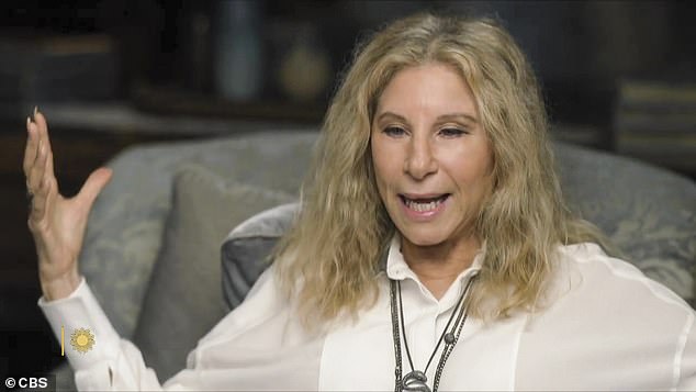 Her hands were tied: Barbra Streisand, 81, claimed on CBS Sunday Morning that she was forced to write about her ex-boyfriends in her upcoming memoir