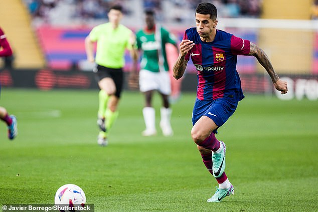 Barcelona are reportedly determined to make the loan of Joao Cancelo from Manchester City permanent