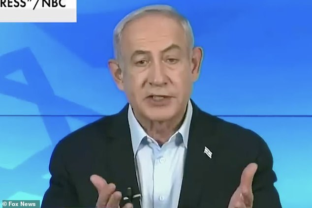Israeli Prime Minister Benjamin Netanyahu has warned that America and the West will be 'next' if Hamas is not eradicated in the war against the terrorist group.