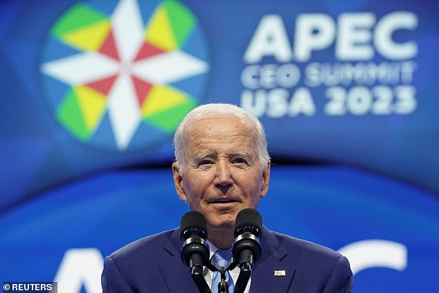 “Not like my generation used to say, it's not all Kumbaya, but it's clear,” President Joe Biden said