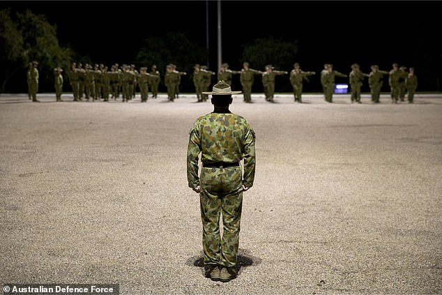 A training exercise is held at Blamey Barracks, Army Recruit Training Centre, Kapooka, where a recruit attempted suicide during weapons training