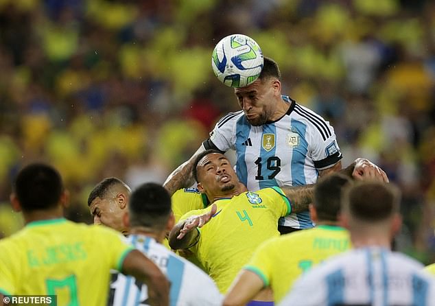 Brazil 0 1 Argentina Nicolas Otamendi gives the world champions narrow