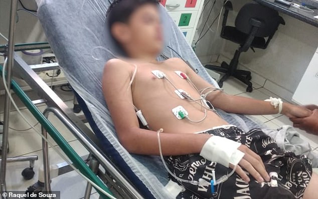 The 11-year-old boy's curiosity has caused him health problems after he ate one of four geckos his stepmother cooked for him on November 6.  The child became ill the next day and was hospitalized two more times - the last hospital. The visit came on Wednesday and he stayed overnight.