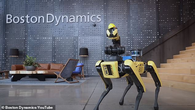 British Bulldog Boston Dynamics creepy robot dog can now talk