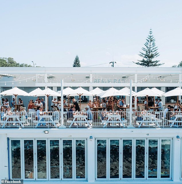 A popular Gold Coast venue is under fire for banning customers with 'intimidating' or 'aggressive' tattoos.  The policies at the Burleigh Pavilion (pictured) were highlighted by a young Australian woman who went to the venue with one of her overseas friends