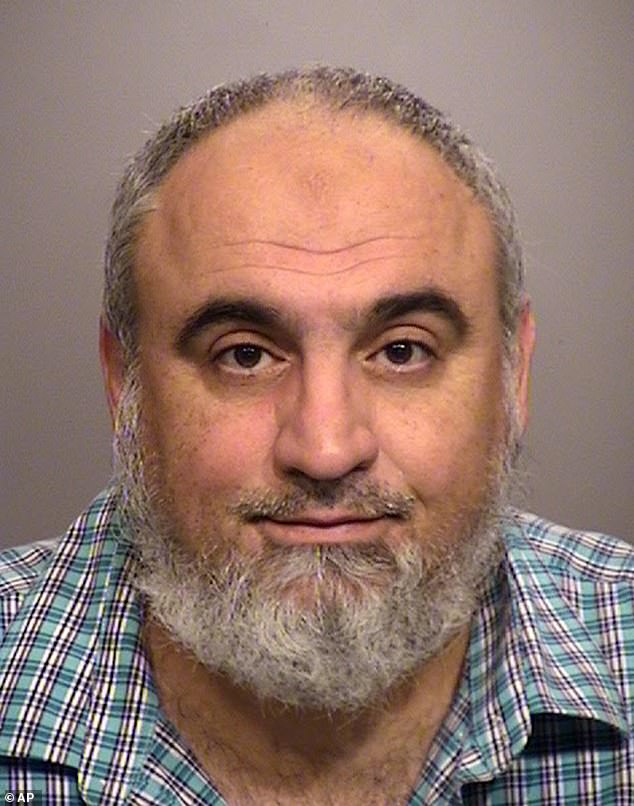 Loay Alnaji, 50, was taken into custody yesterday on charges of involuntary manslaughter for the death of Paul Kessler.  He is shown in his mugshot