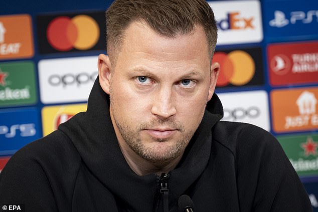 Copenhagen boss Jacob Neestrup has sent a warning to Man United ahead of tonight's match