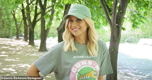 Carrie Bickmore paid tribute to Johnny Ruffo by raising $537,000 for cancer charities with a challenging walk following his death at age 35