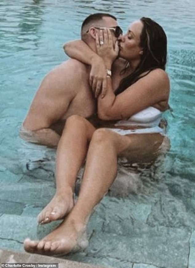 Charlotte Crosby kisses Jake Ankers as she gushes over his