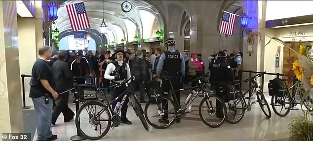 Protesters disrupted the Chicago City Council meeting during a debate over whether the city should remain a haven for migrants