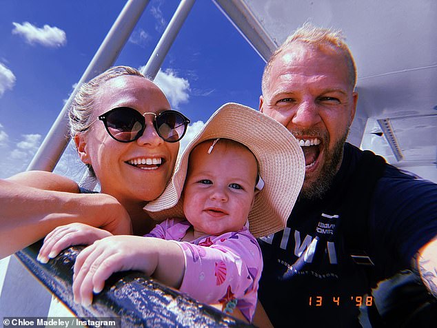 About: The personal trainer released a joint statement with the former rugby player last month, confirming the split was amicable and would remain so for their 15-month-old daughter