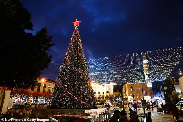 The municipality of Bethlehem announced plans to abolish the traditional Christmas tree and festive decorations on Mangerplein