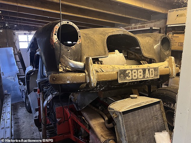 Could this be €60,000 well spent?  Experts believe this dismantled classic Aston Martin could be worth almost a quarter of a million pounds if fully restored with all original parts.