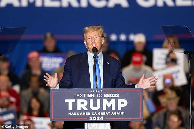 A confused Donald Trump made a blunder at a rally in New Hampshire last weekend when he called Barack Obama the current president.  Trump, 77, made the mistake on stage – despite continually nicknamed President Biden, 80, 'Sleepy Joe' for his public mistakes