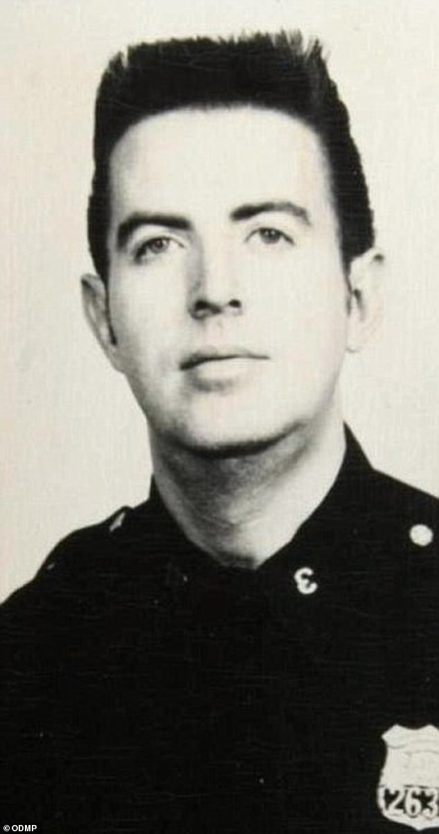 On June 13, 1980, transit officer Joseph Keegan, 41, (pictured) stopped 22-year-old Bruce Lorick at the 59th Street Columbus Circle subway station for failure to pay his fare.