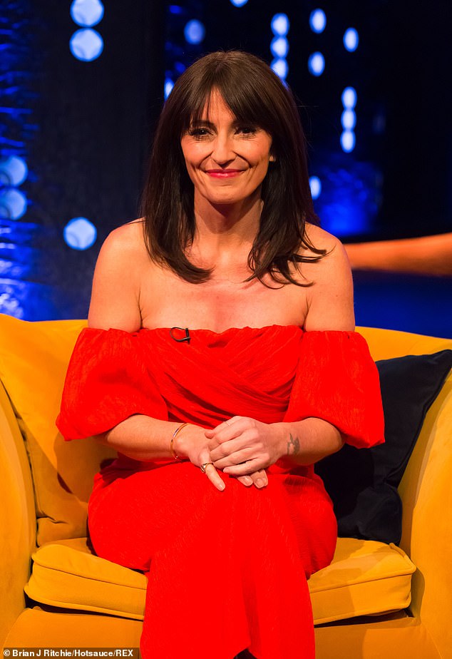 Awks: Davina McCall, 56, has admitted her relationship with Kylie Minogue is 'complicated' as she reveals why they are no longer friends after their 'phone cutoff'