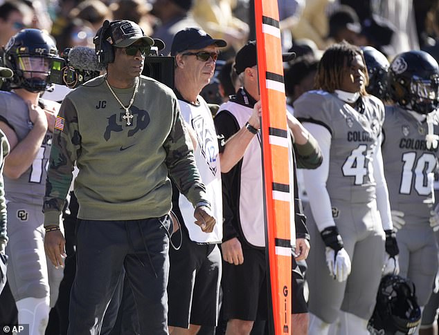 Deion Sanders' first season with Colorado isn't going according to plan as the regular season comes to a close