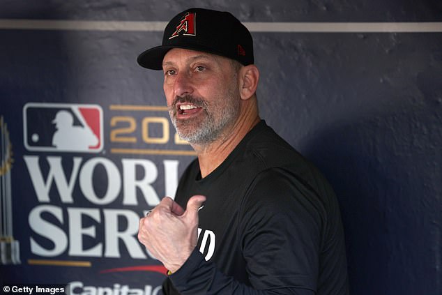 Arizona Diamondbacks manager Torey Lovullo has re-signed with the team through 2026