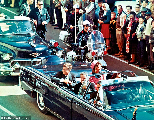 President John F Kennedy was shot as his open-top motorcade rolled through Dallas, Texas on November 22, 1963, and he was pronounced dead after arriving at Parkland Memorial Hospital.