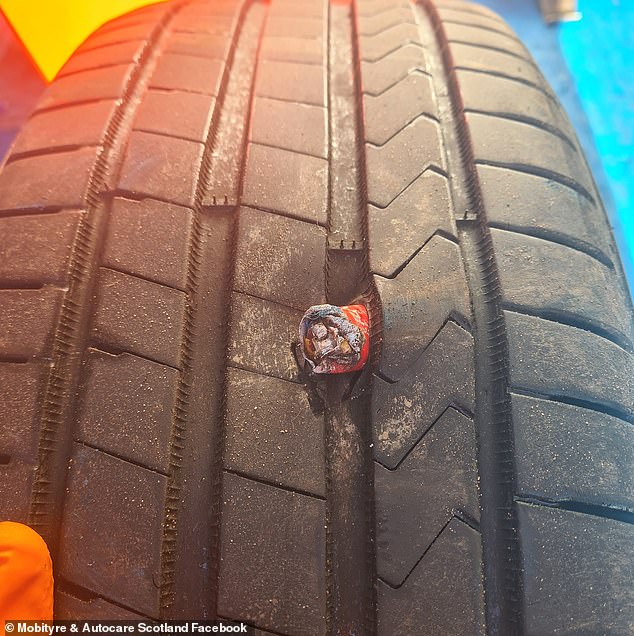 A Sydney mechanic said the fumes exploded once inside the tire, forcing drivers to pay hundreds of dollars for a new one.